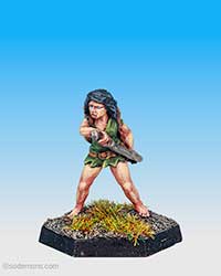 (-33) Amazon with Sword, Dagger and Pack (FTF50)