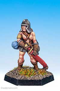 (-43) Amazon Warrior with Spiked Helmet (FTF105 variant) (FTF113)