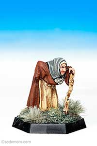 (-28b) Elderly Sorceress (C02/3d) variant
