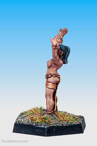 Amazon High Priestess casting Spell (C03C1-3)