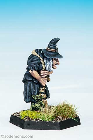 C18 Witch with Broom