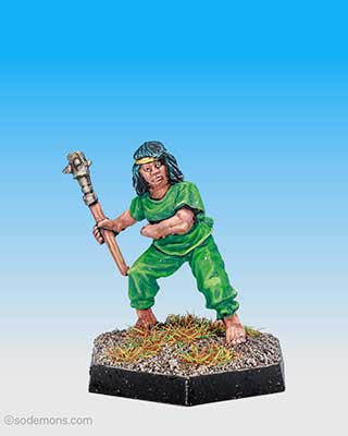 C05-27 Mistress of the Martial Arts with Mace