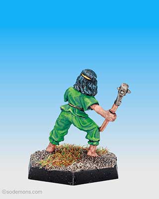 C05-27 Mistress of the Martial Arts with Mace