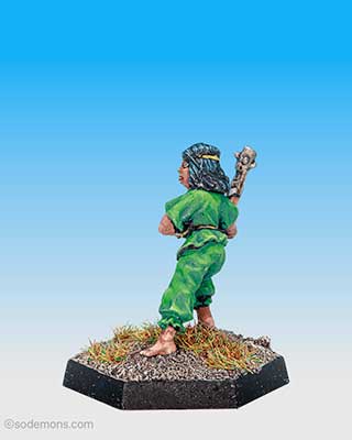 C05-27 Mistress of the Martial Arts with Mace