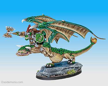 Orc Warboss on Wyvern (Unreleased)