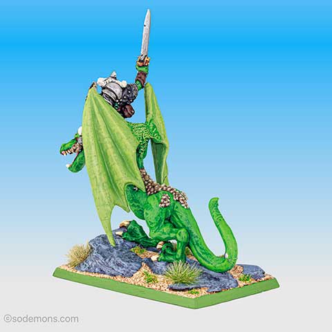 MB8 Orc War Wyvern - alternative tail