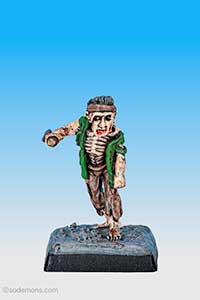 FTZ4 Zombie with Butcher's Knife