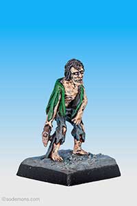 FTZ6 Zombie with Butcher's Cleaver