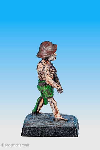 FTZ7 Zombie with Spiked Club