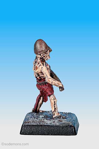 FTZ7 Zombie with Spiked Club