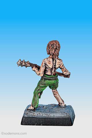 FTZ7 Zombie with Spiked Club
