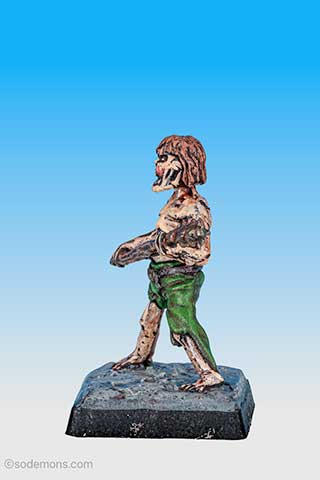 FTZ7 Zombie with Spiked Club
